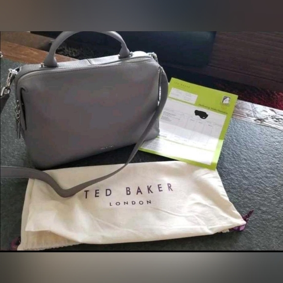Brand New Ted Baker Eliiee Bag Grey - Picture 4 of 5